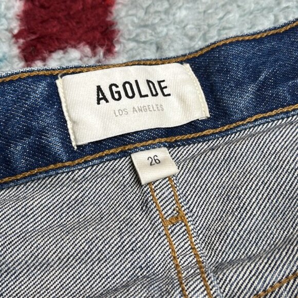 Agolde Luna high rise barrel pieced taper jeans - Picture 7 of 11